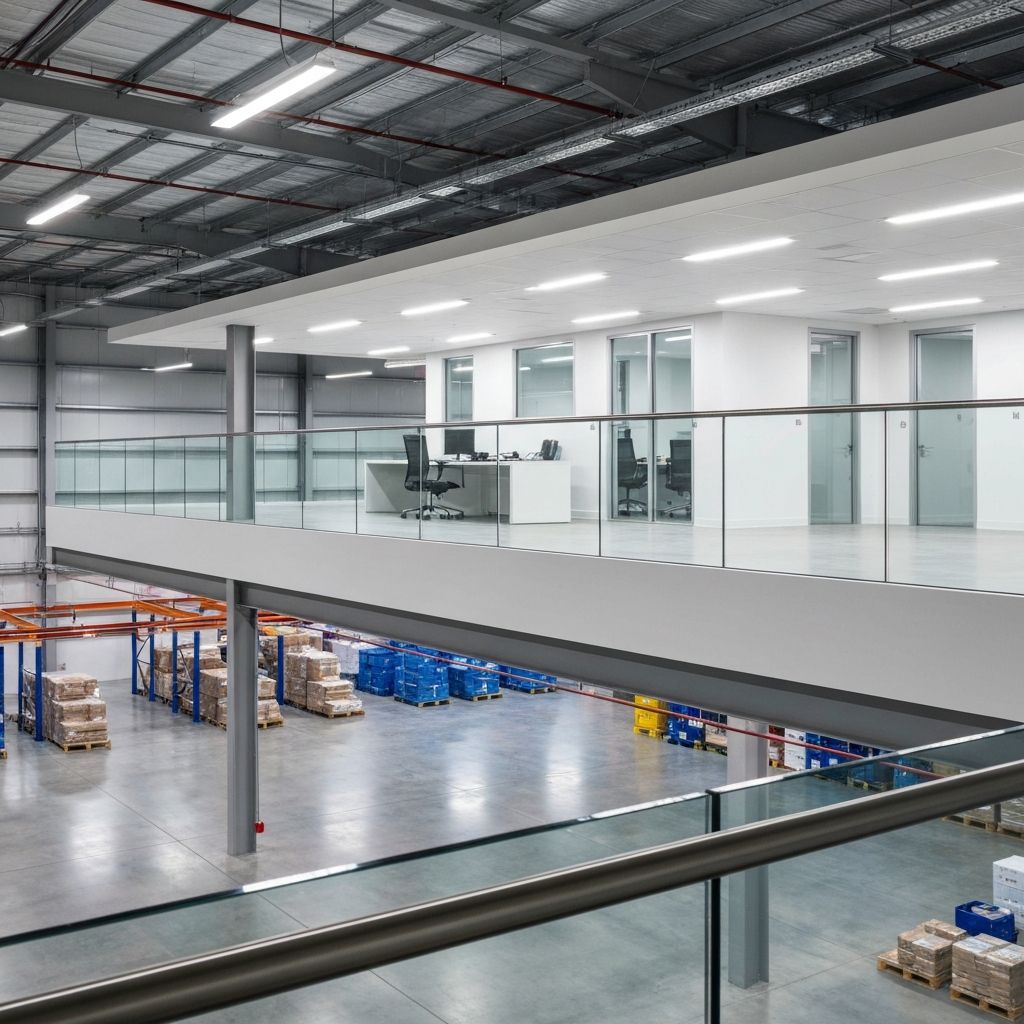 Galpões com Mezanino